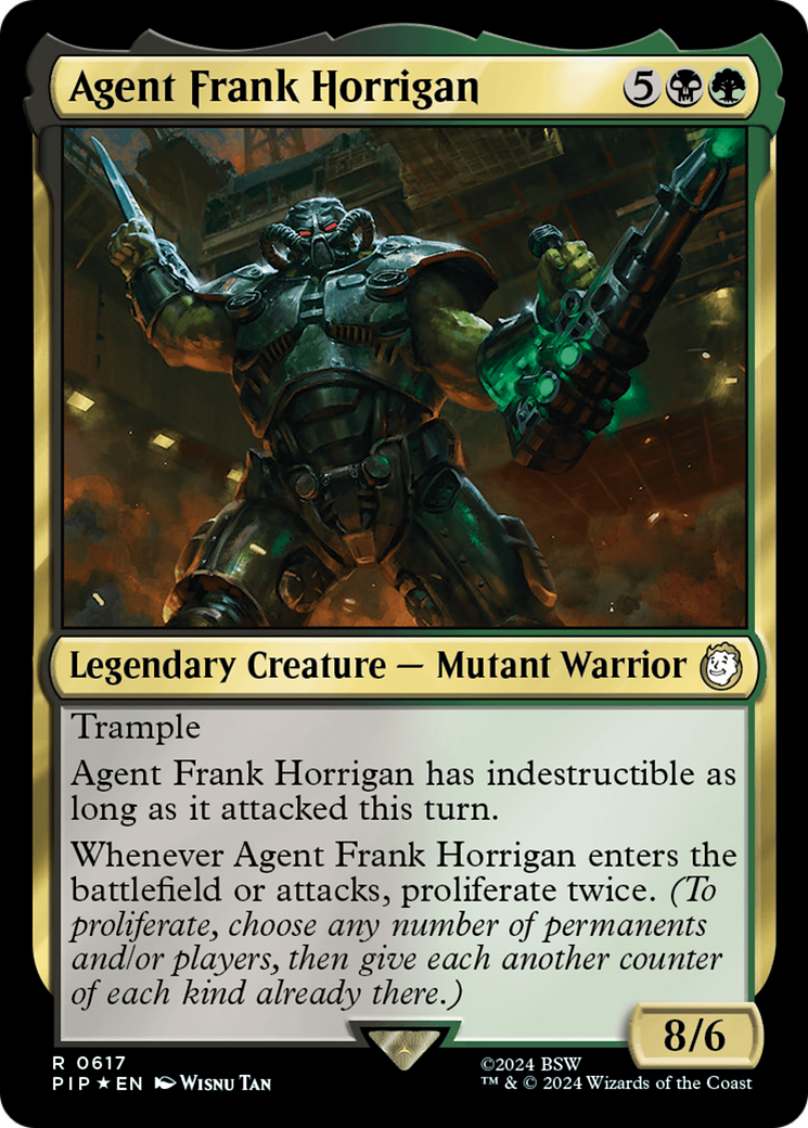 Agent Frank Horrigan (Surge Foil) [Fallout] | Chromatic Games