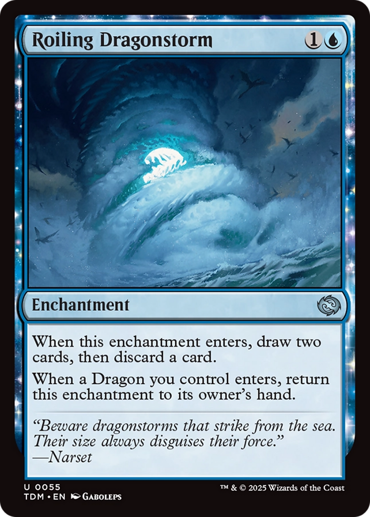Roiling Dragonstorm [Tarkir: Dragonstorm] | Chromatic Games
