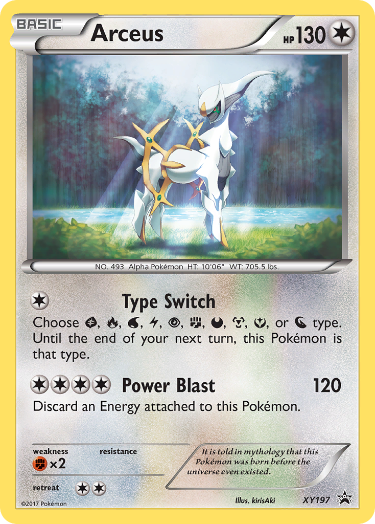 Arceus (XY197) [XY: Black Star Promos] | Chromatic Games