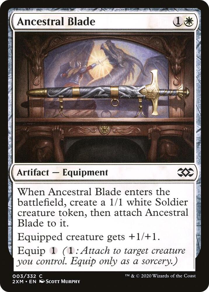 Ancestral Blade 3/332 (Double Masters)  | Chromatic Games