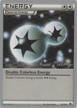 Double Colorless Energy (92/99) (Eeltwo - Chase Moloney) [World Championships 2012] | Chromatic Games