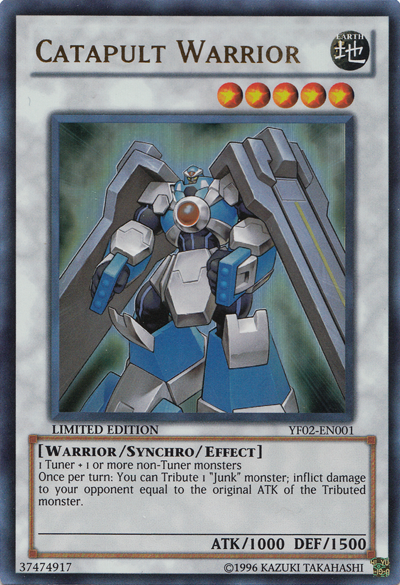 Catapult Warrior [YF02-EN001] Ultra Rare | Chromatic Games