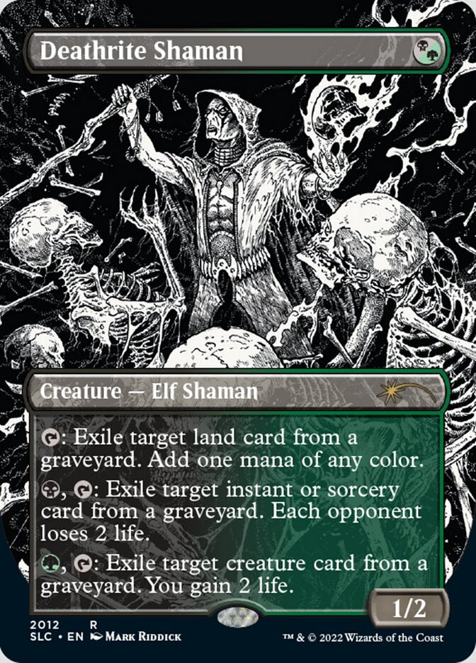 Deathrite Shaman (Borderless) [Secret Lair Countdown Kit] | Chromatic Games