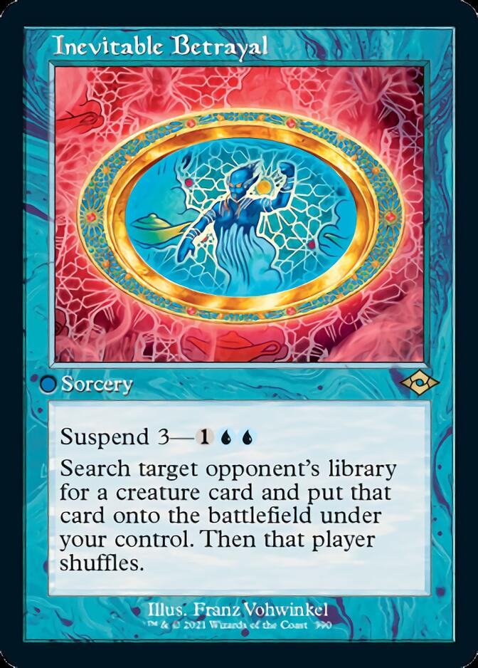 Inevitable Betrayal (Retro Foil Etched) [Modern Horizons 2] | Chromatic Games