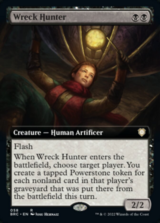 Wreck Hunter (Extended Art) [The Brothers' War Commander] | Chromatic Games