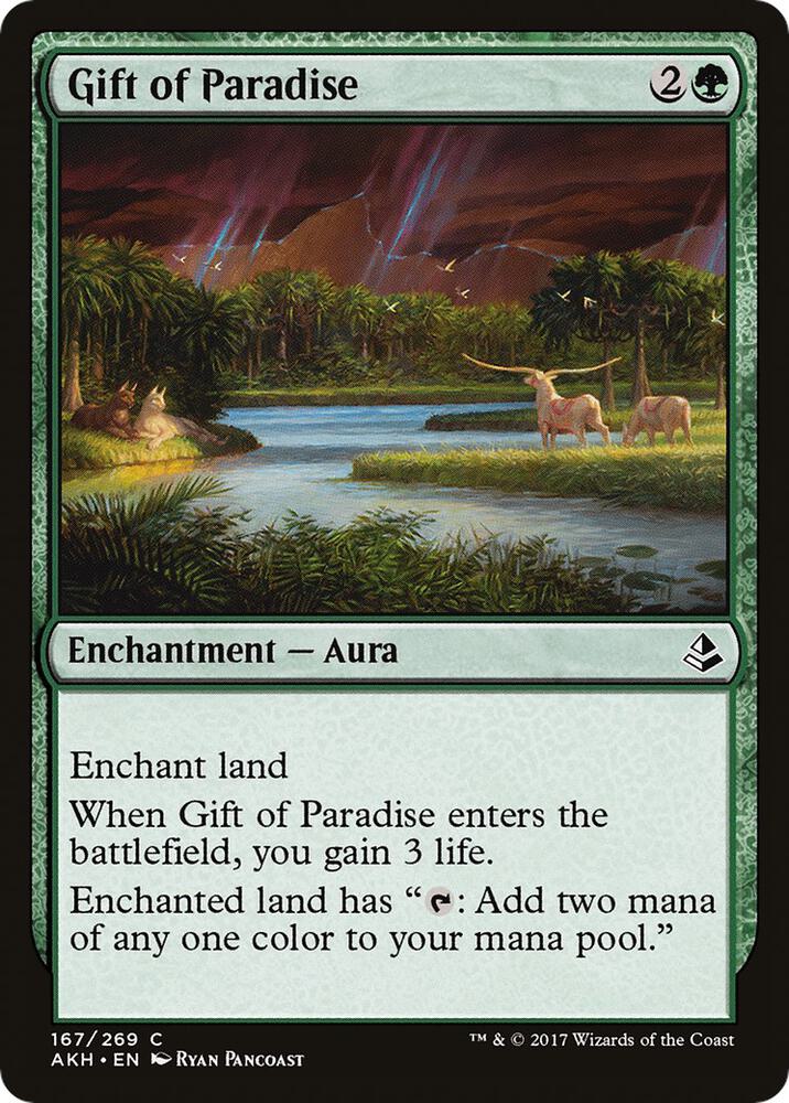 Gift of Paradise 167/269 (Amonkhet)  | Chromatic Games