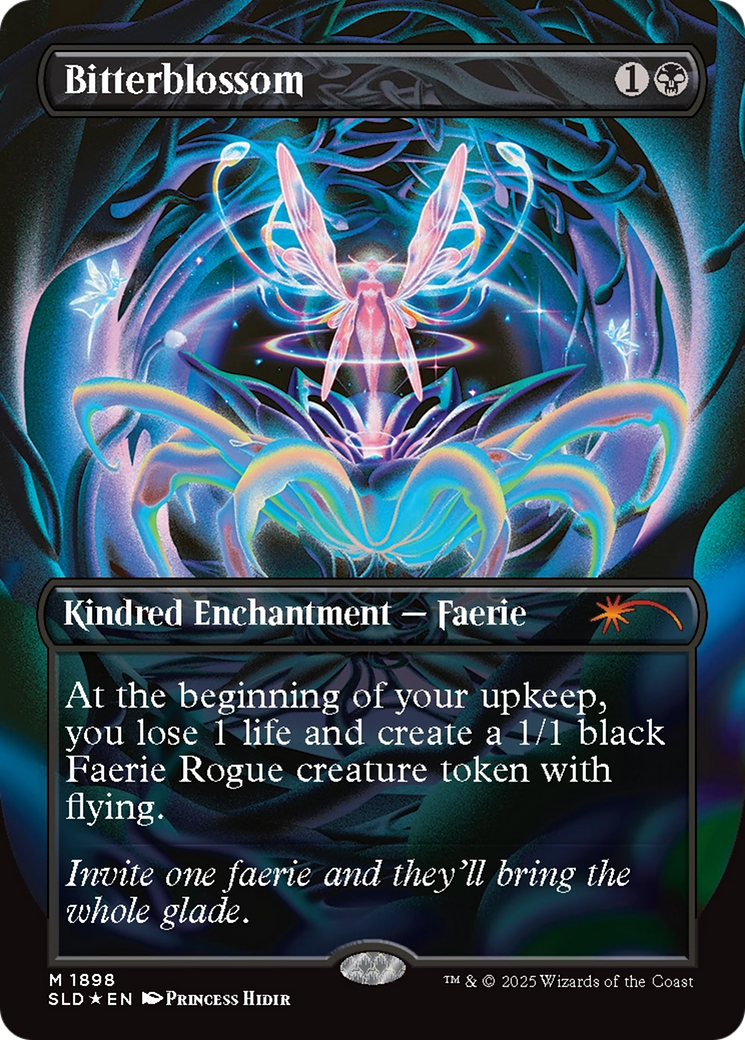 Bitterblossom (Double Rainbow Foil) [Secret Lair Drop Series] | Chromatic Games