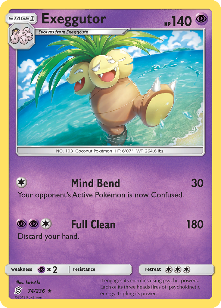 Exeggutor (74/236) [Sun & Moon: Unified Minds] | Chromatic Games