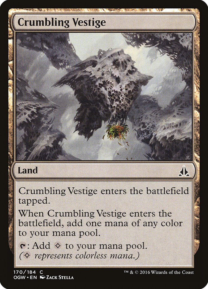 Crumbling Vestige 170/184 (Oath of the Gatewatch)  | Chromatic Games