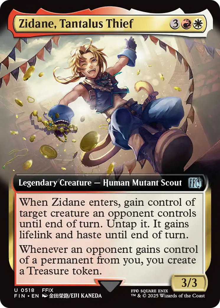 Zidane, Tantalus Thief (Extended Art) [FINAL FANTASY] | Chromatic Games