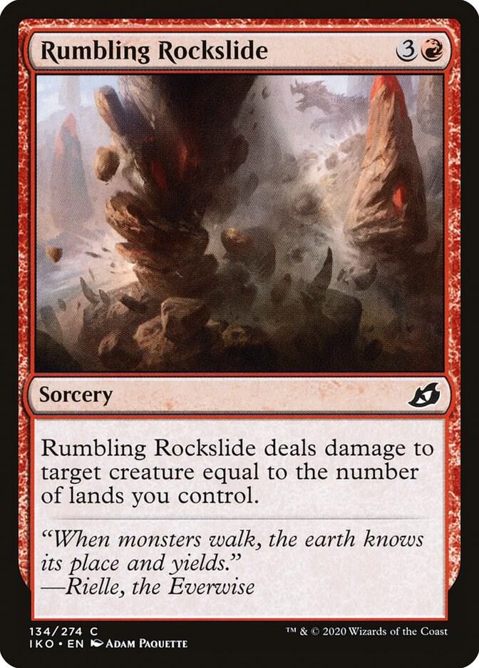 Rumbling Rockslide 134/274 (Ikoria: Lair of Behemoths)  | Chromatic Games