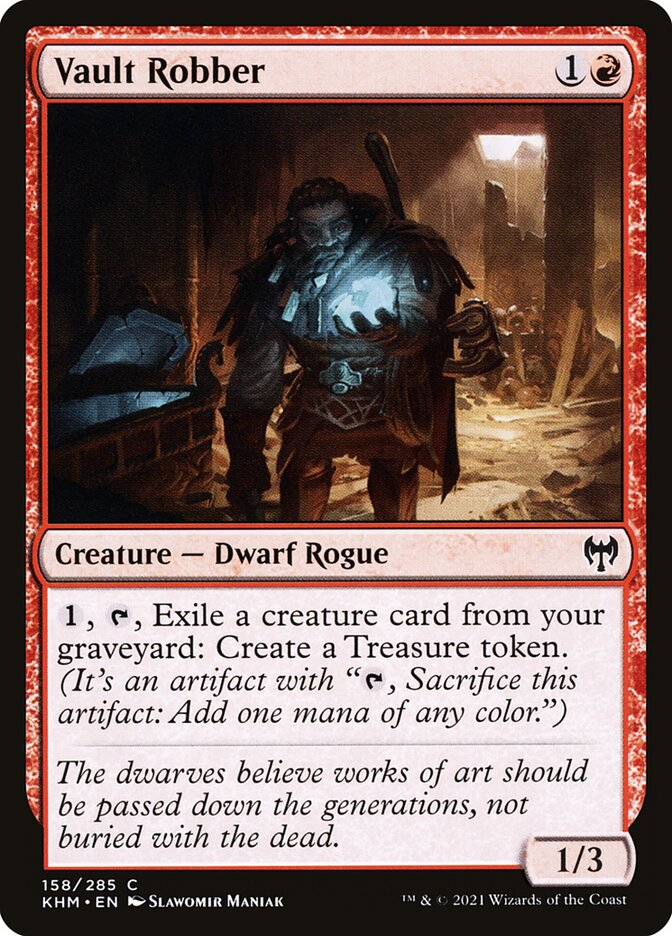 Vault Robber 158/285 (Kaldheim)  - Foil | Chromatic Games
