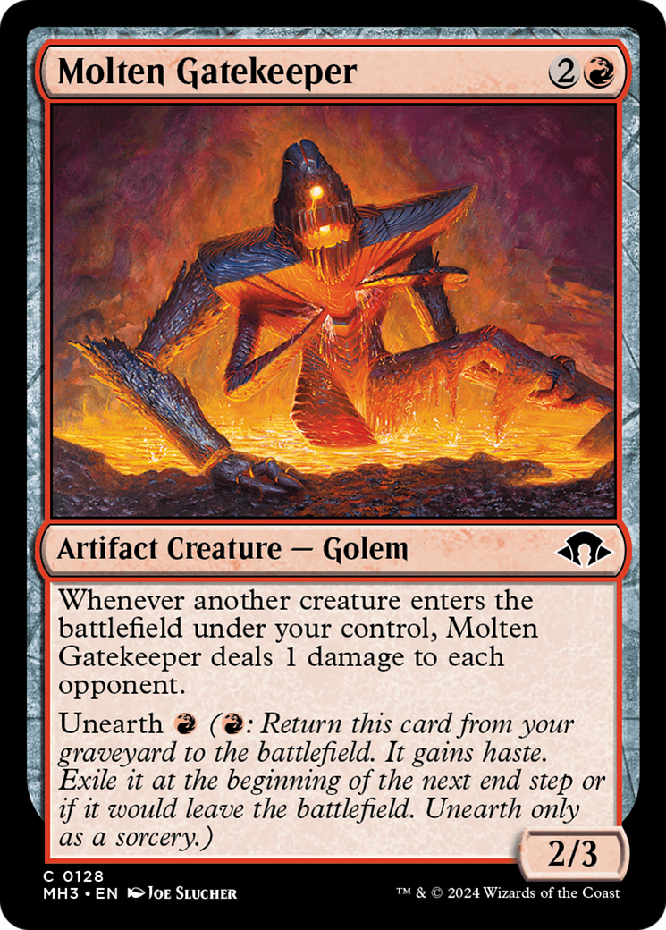 Molten Gatekeeper [Modern Horizons 3] | Chromatic Games