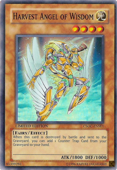 Harvest Angel of Wisdom [CSOC-ENSE1] Super Rare | Chromatic Games