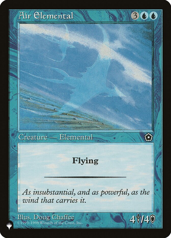 Air Elemental [The List] | Chromatic Games