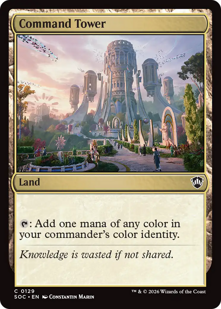 Command Tower [Secrets of Strixhaven Commander] | Chromatic Games