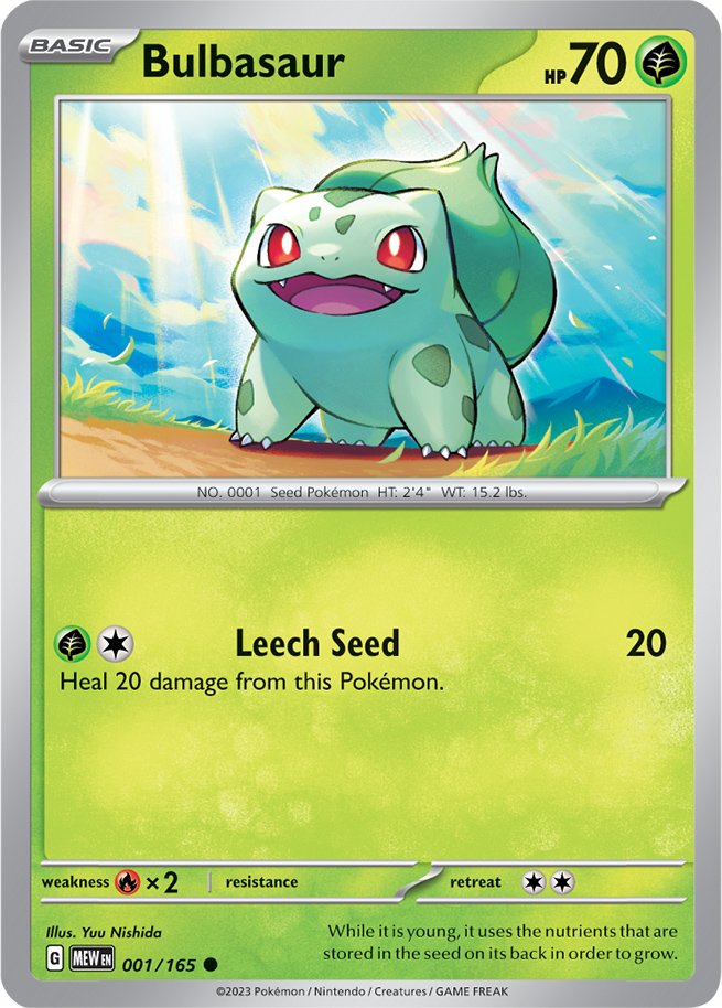 Bulbasaur (001/165) [Scarlet & Violet 151] | Chromatic Games