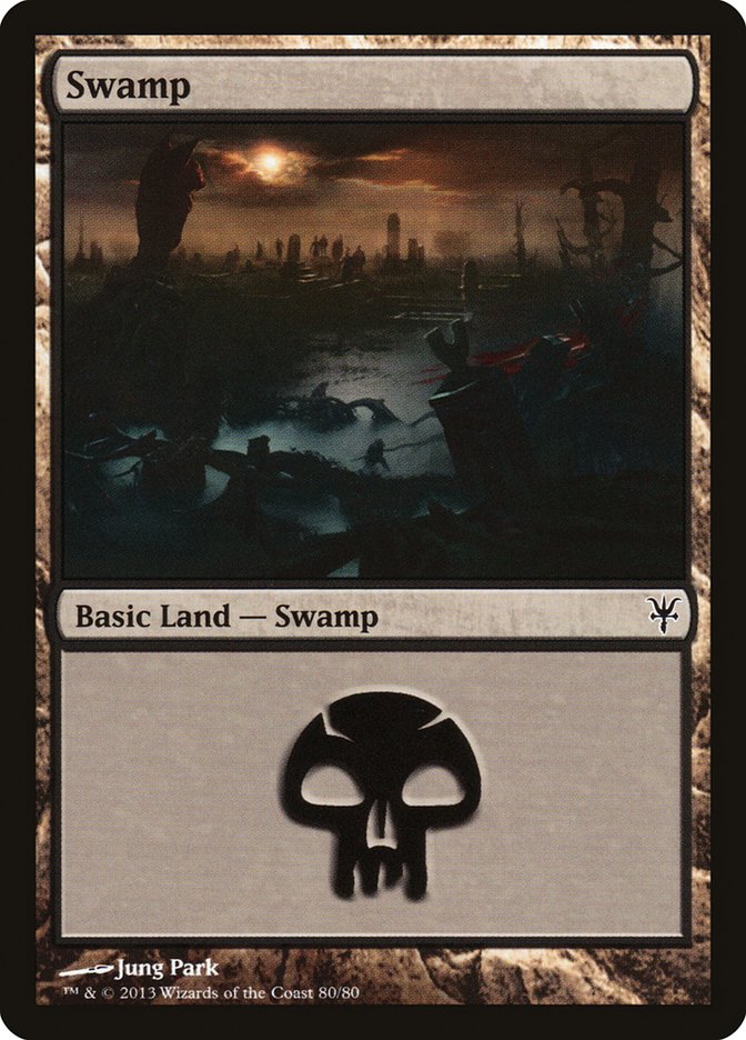 Swamp (80) [Duel Decks: Sorin vs. Tibalt] | Chromatic Games