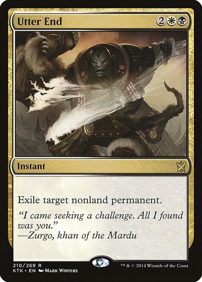 Utter End 210 (Khans of Tarkir)  | Chromatic Games