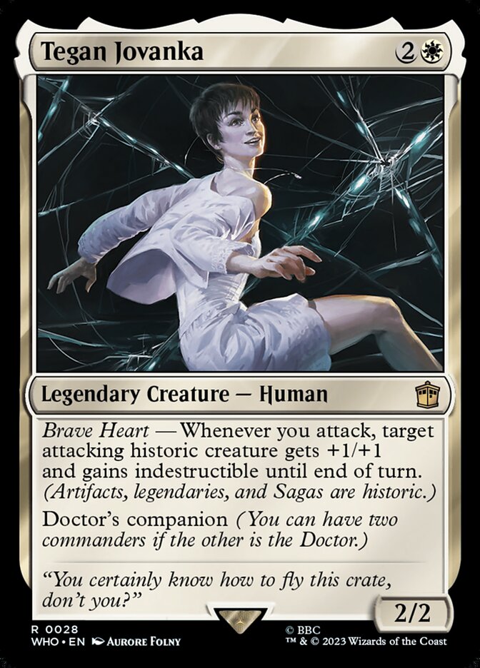 Tegan Jovanka 28/331 (Universes Beyond: Doctor Who)  - Foil | Chromatic Games