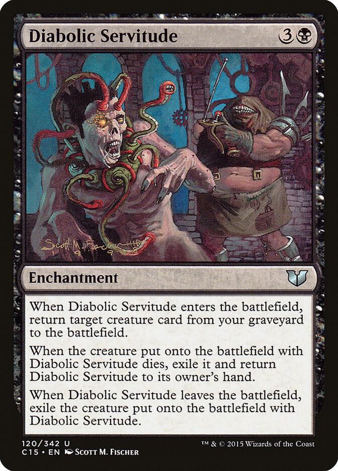 Diabolic Servitude 120/342 (Commander 2015)  | Chromatic Games