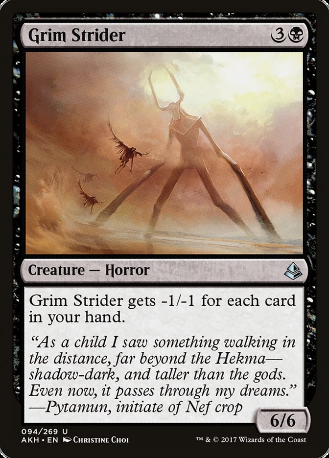Grim Strider 94/269 (Amonkhet)  | Chromatic Games