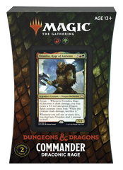 Dungeons & Dragons: Adventures in the Forgotten Realms - Commander Deck (Draconic Rage) | Chromatic Games