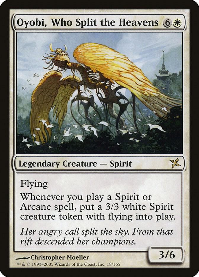 Oyobi, Who Split the Heavens 18/165 (Betrayers of Kamigawa)  | Chromatic Games