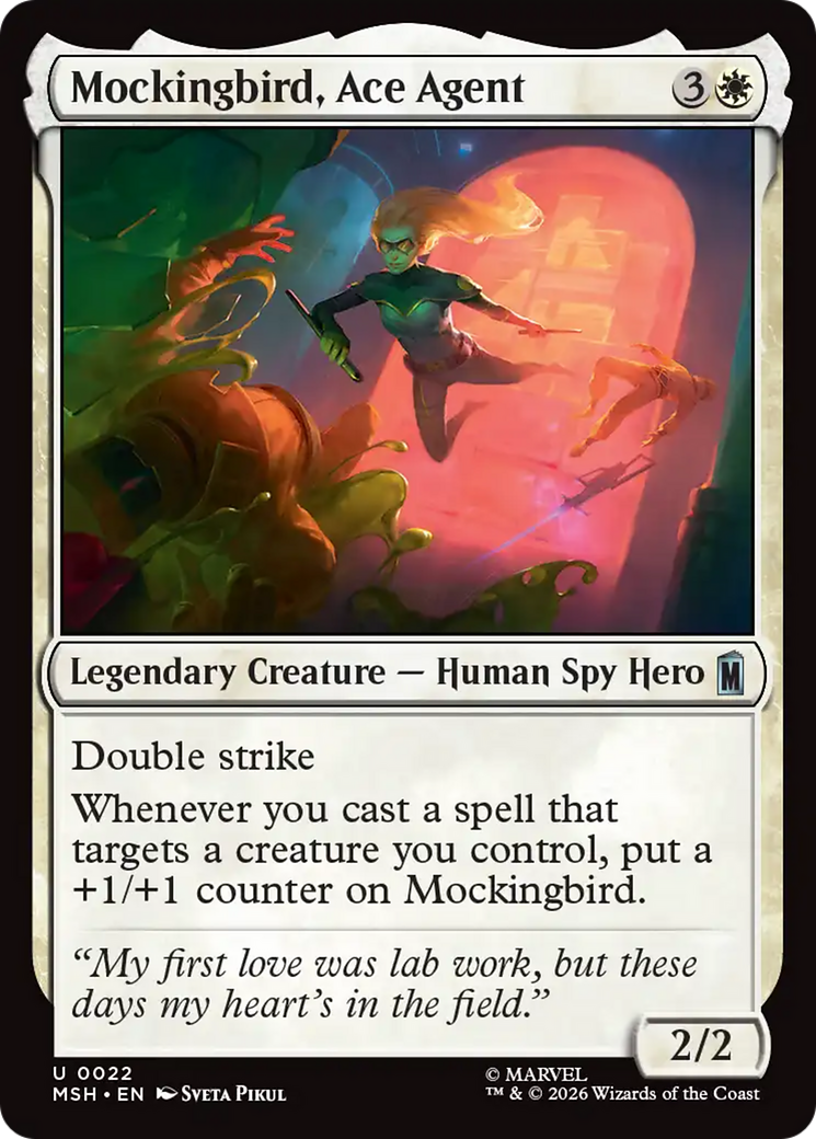Mockingbird, Ace Agent [Marvel Super Heroes] | Chromatic Games
