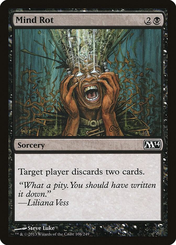 Mind Rot 106 (Magic 2014 (M14))  | Chromatic Games