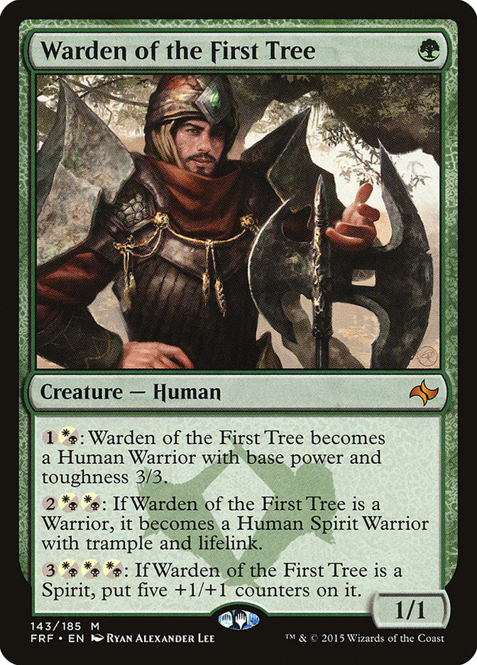 Warden of the First Tree 143/185 (Fate Reforged)  | Chromatic Games