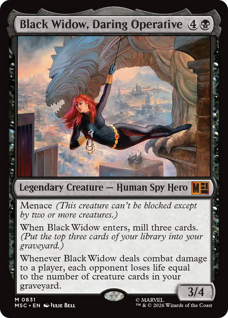 Black Widow, Daring Operative [Marvel Super Heroes Commander] | Chromatic Games
