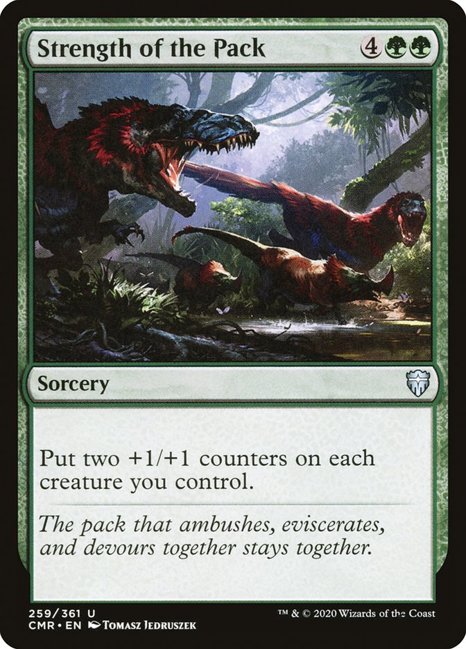 Strength of the Pack 259 (Commander Legends)  | Chromatic Games
