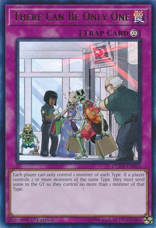 There Can Be Only One [DUDE-EN053] Ultra Rare | Chromatic Games