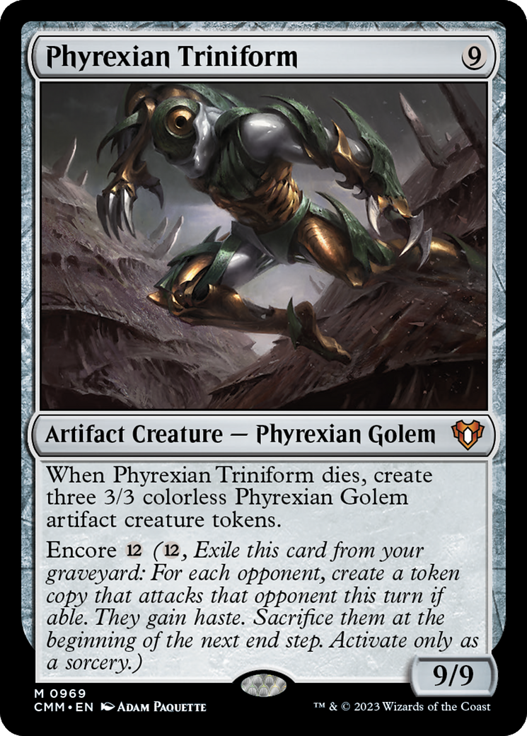 Phyrexian Triniform [Commander Masters] | Chromatic Games