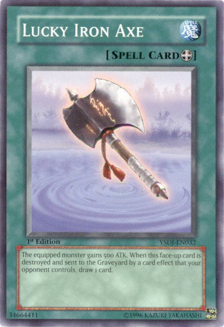 Lucky Iron Axe [YSDJ-EN032] Common | Chromatic Games