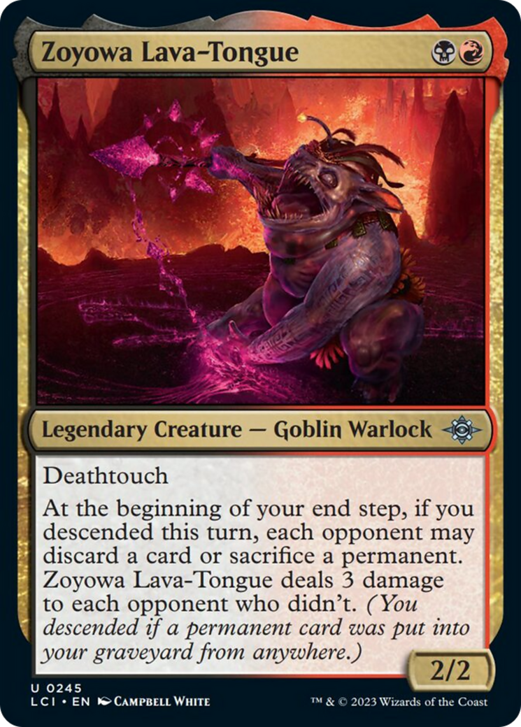 Zoyowa Lava-Tongue [The Lost Caverns of Ixalan] | Chromatic Games