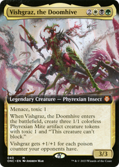 Vishgraz, the Doomhive (Extended Art) [Phyrexia: All Will Be One Commander] | Chromatic Games