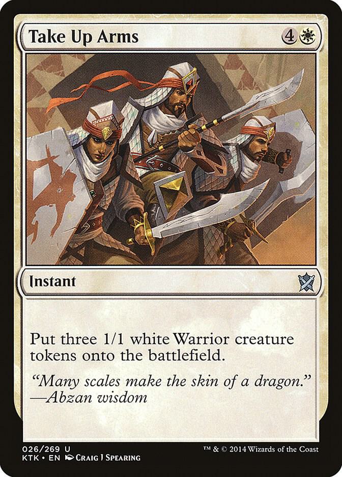 Take Up Arms 26 (Khans of Tarkir)  | Chromatic Games
