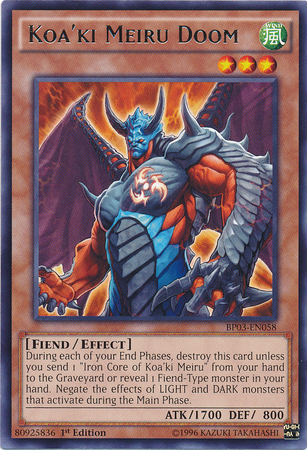 Koa'ki Meiru Doom [BP03-EN058] Rare | Chromatic Games