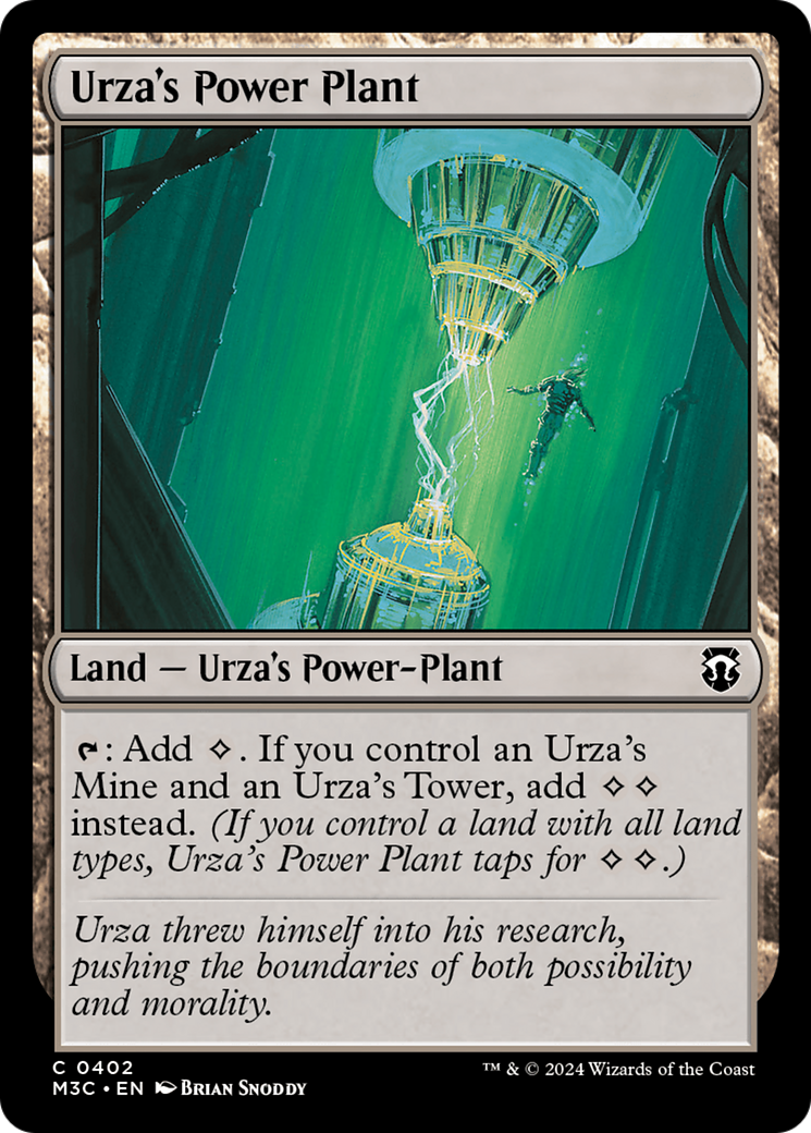 Urza's Power Plant (Ripple Foil) [Modern Horizons 3 Commander] | Chromatic Games