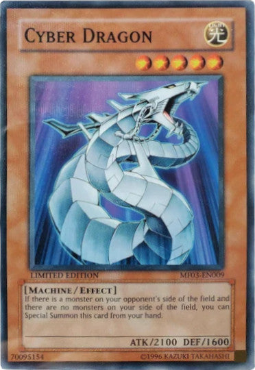 Cyber Dragon [MF03-EN010] Parallel Rare | Chromatic Games