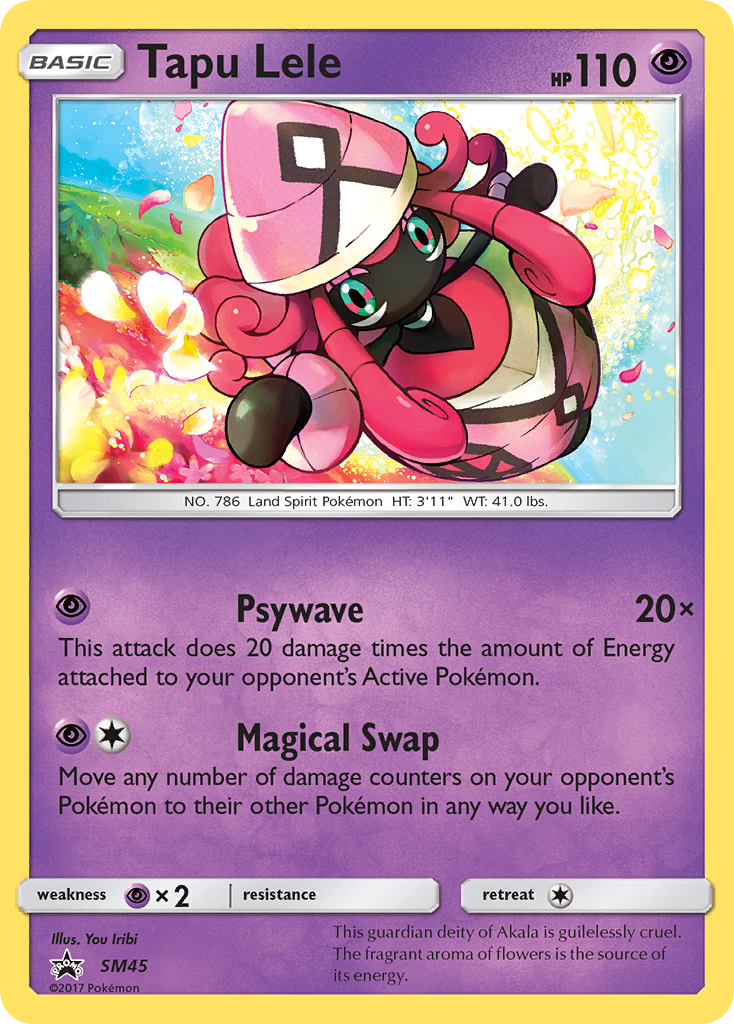 Tapu Lele (SM45) [Sun & Moon: Black Star Promos] | Chromatic Games