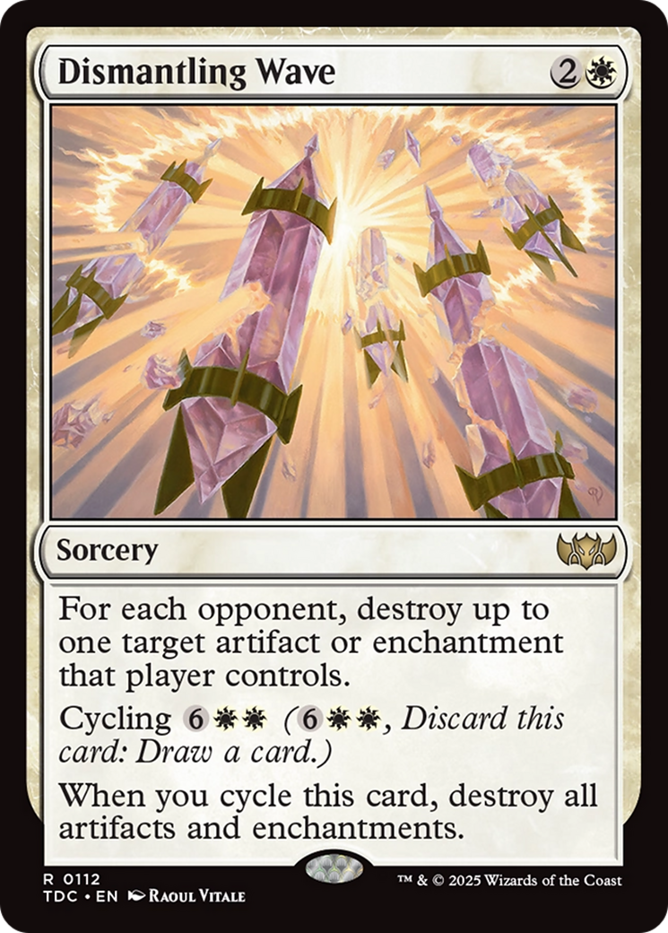 Dismantling Wave [Tarkir: Dragonstorm Commander] | Chromatic Games