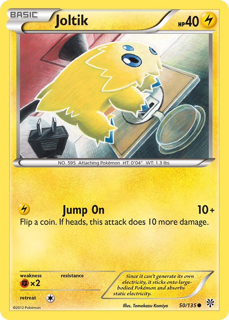 Joltik (50/135) [Black & White: Plasma Storm] | Chromatic Games