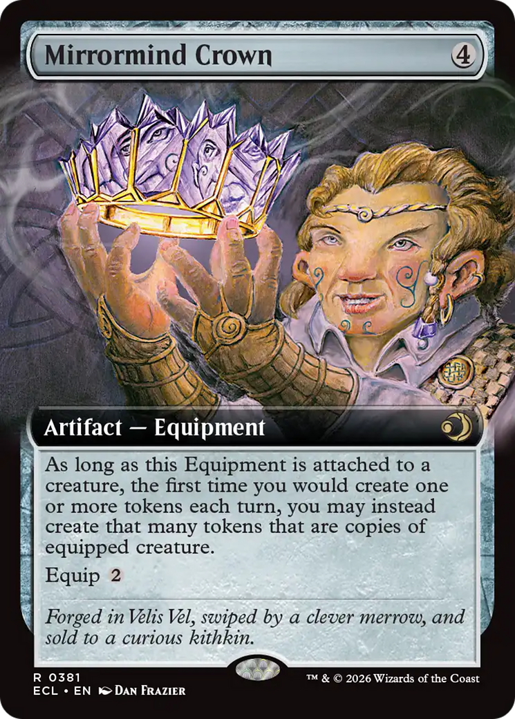 Mirrormind Crown (Extended Art) [Lorwyn Eclipsed] | Chromatic Games