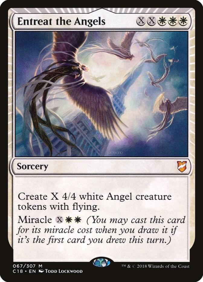 Entreat the Angels 67/307 (Commander 2018)  | Chromatic Games