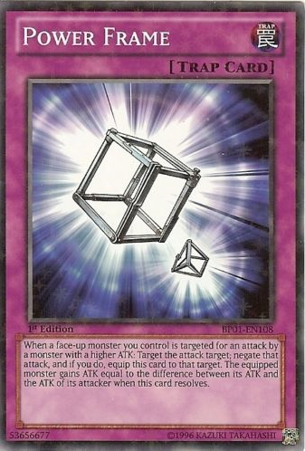Power Frame [BP01-EN108] Starfoil Rare | Chromatic Games