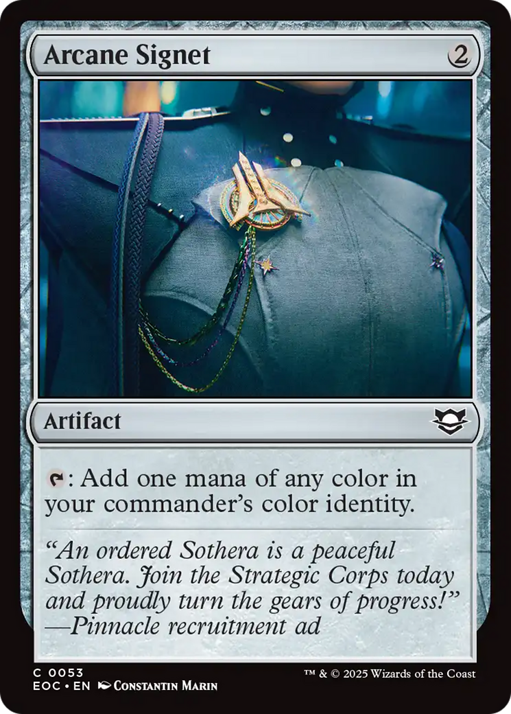 Arcane Signet [Edge of Eternities Commander] | Chromatic Games