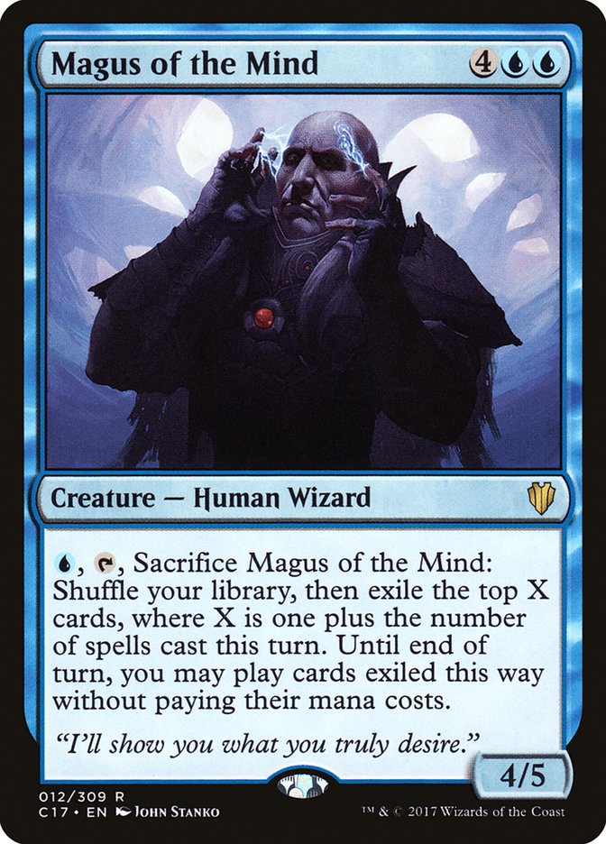 Magus of the Mind 12/309 (Commander 2017)  | Chromatic Games